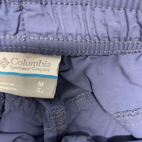 Lot 2 Columbia Shorts Women's Size M /5L Blue 100% Nylon - Picture 5 of 6